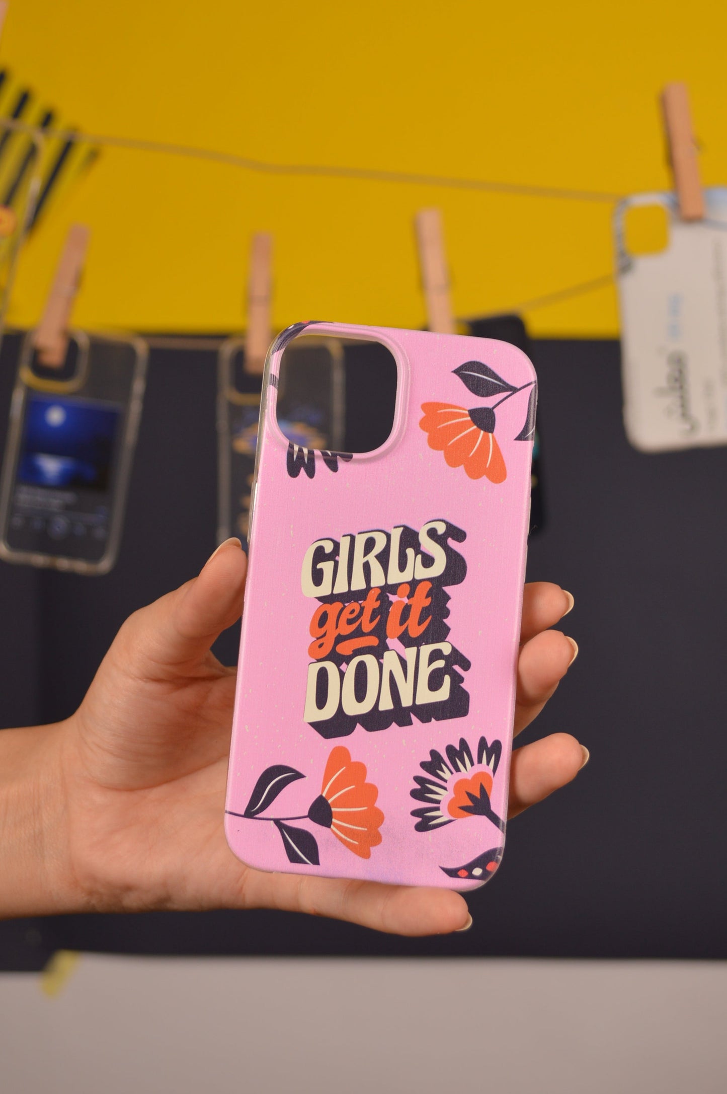 Girls get it done phone case