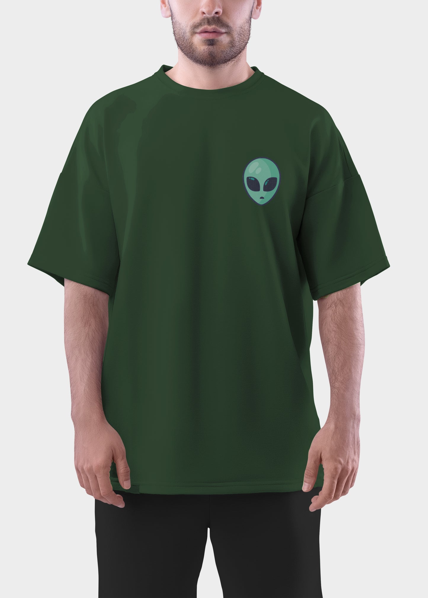 Alien Abduction Oversized T shirt