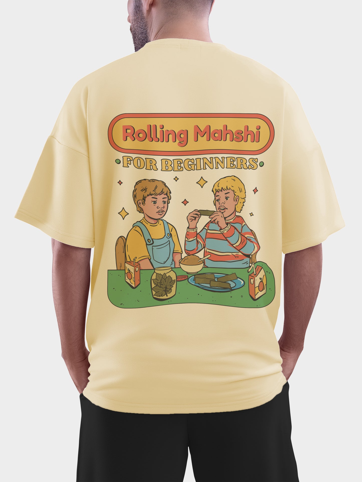 Rolling Mahshi Oversized T shirt