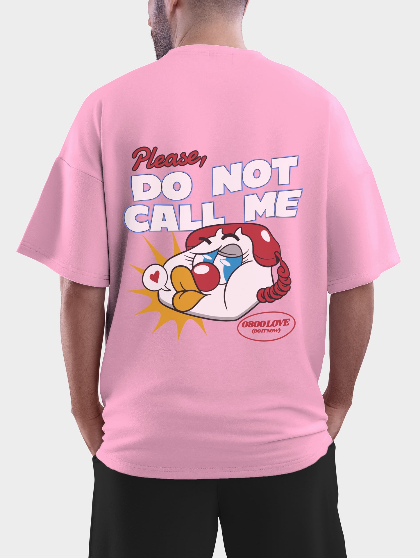 Please Don't Call Me Oversized T shirt