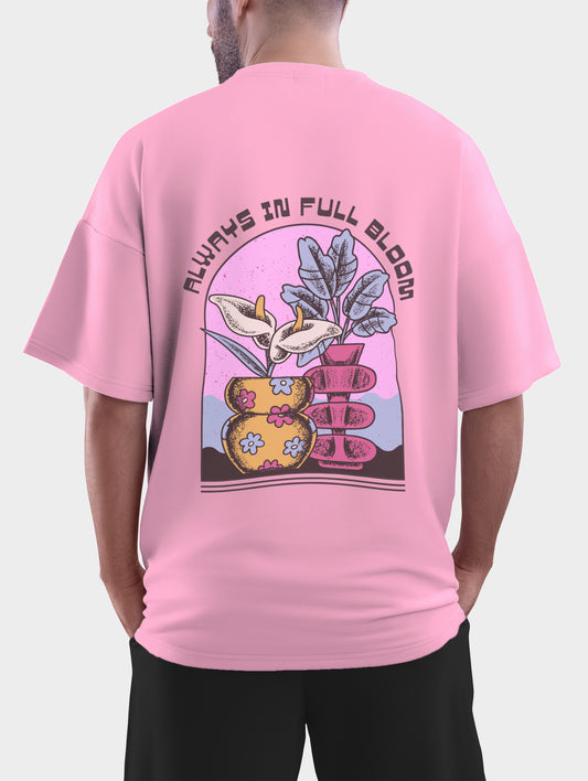 Always in Full Bloom Oversized T shirt