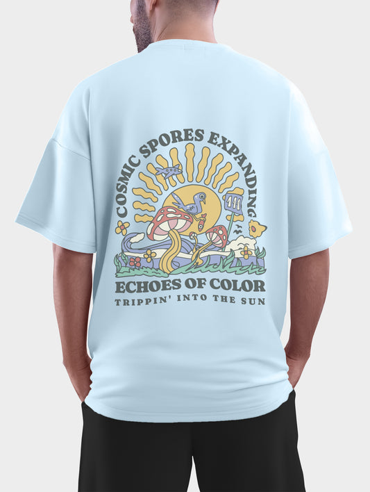 Cosmic Spores Oversized T shirt