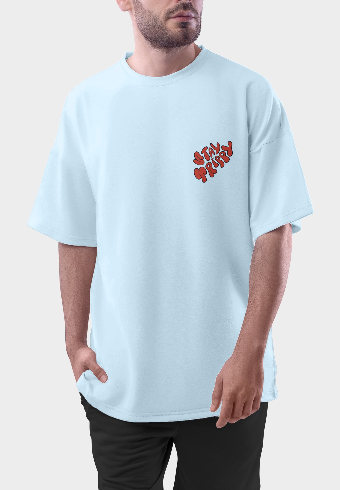 Stay Trippy Oversized T shirt