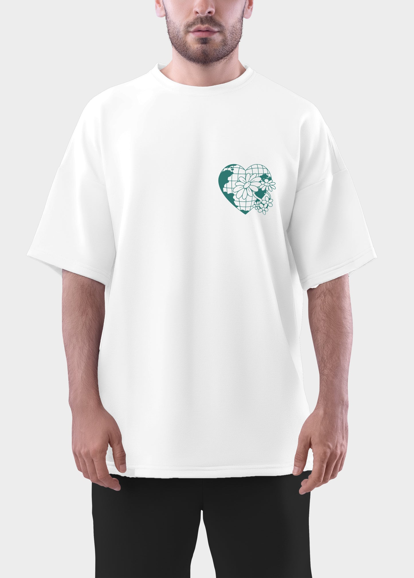 Save the planets Oversized T shirt