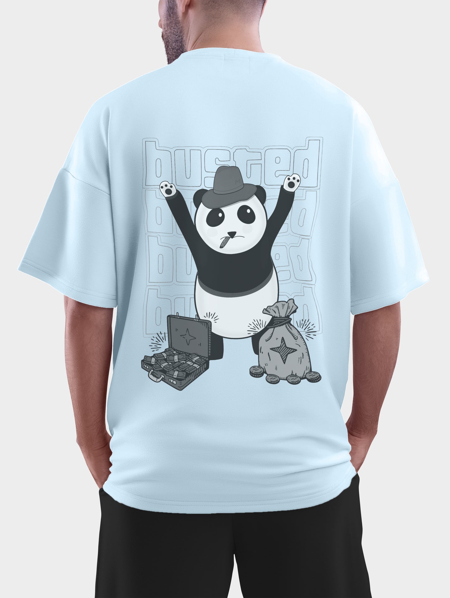 Busted Panda Oversized T shirt