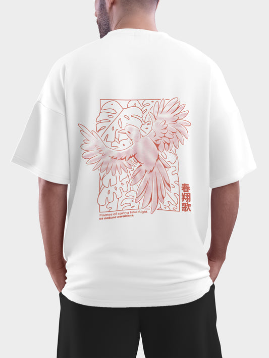Flying Bird Oversized T shirt