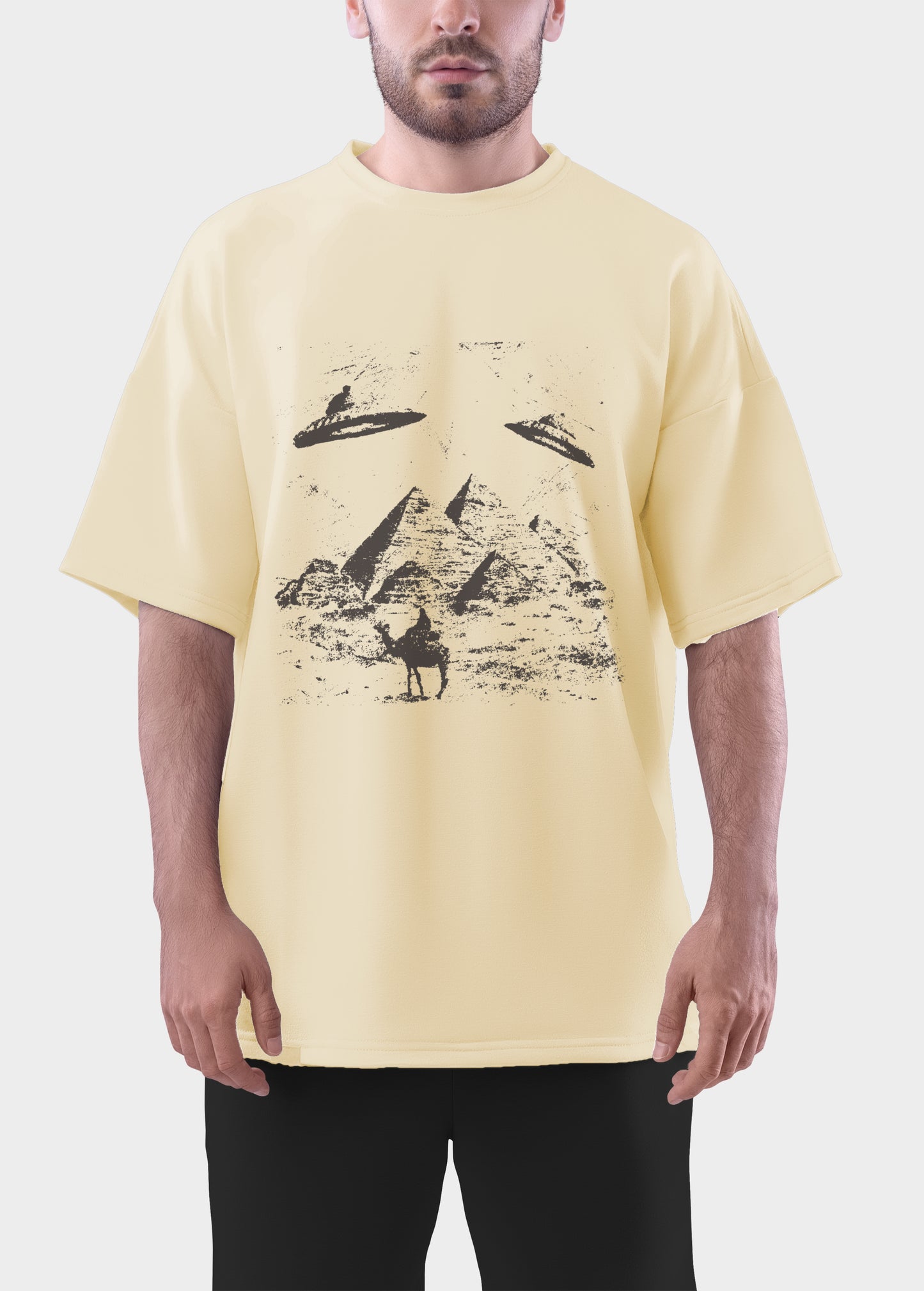 UFO Pyramids Oversized T shirt