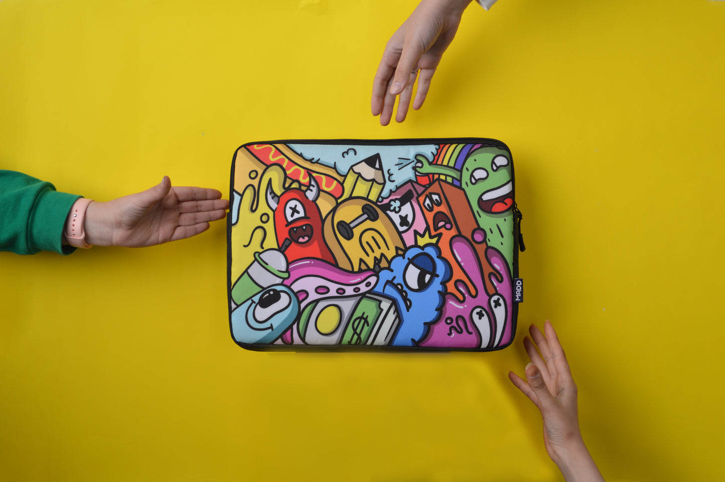 Monsters laptop sleeve