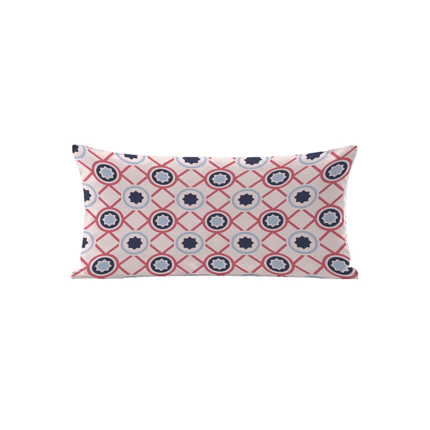 Grid star Rectangular Cushion