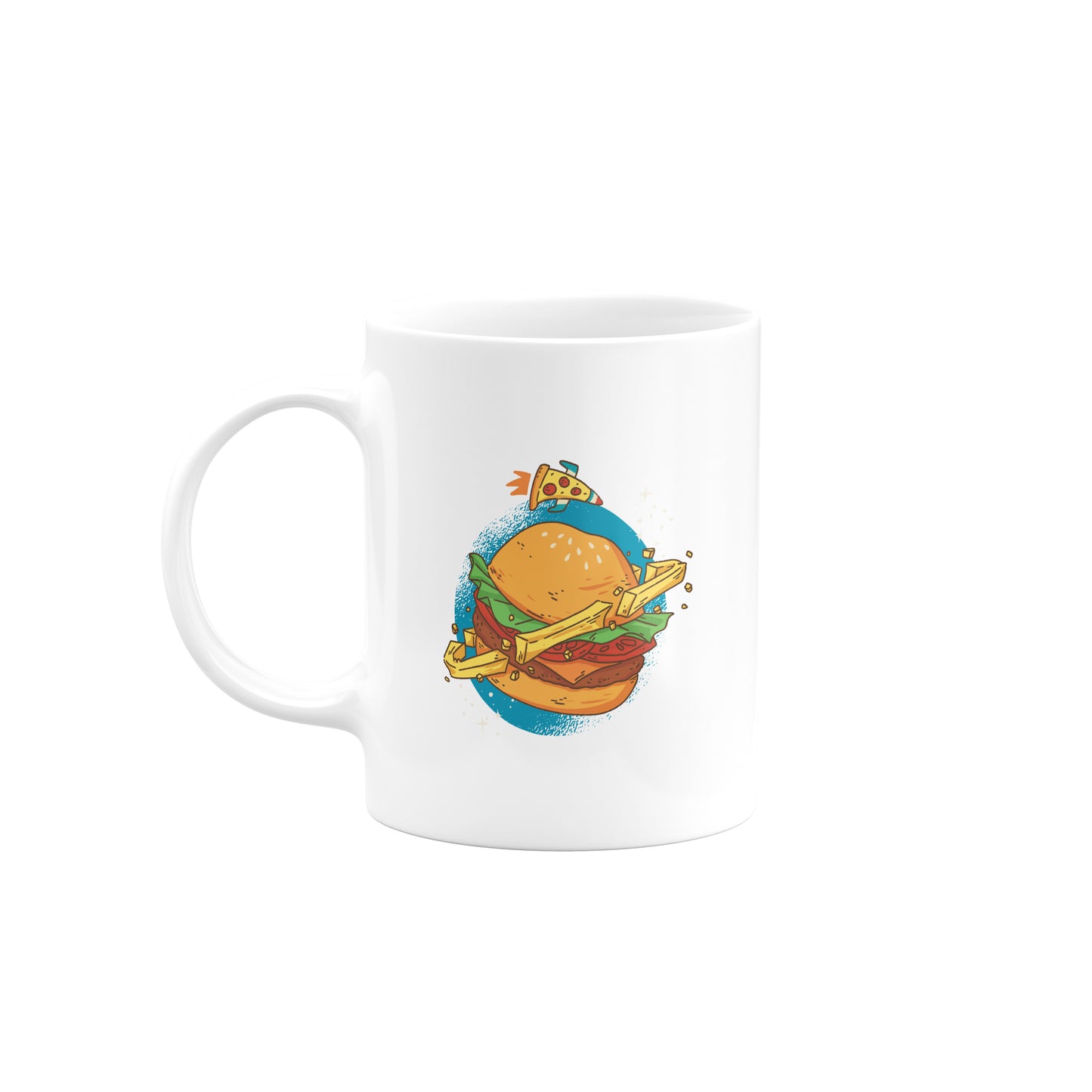 Burger planet Mug