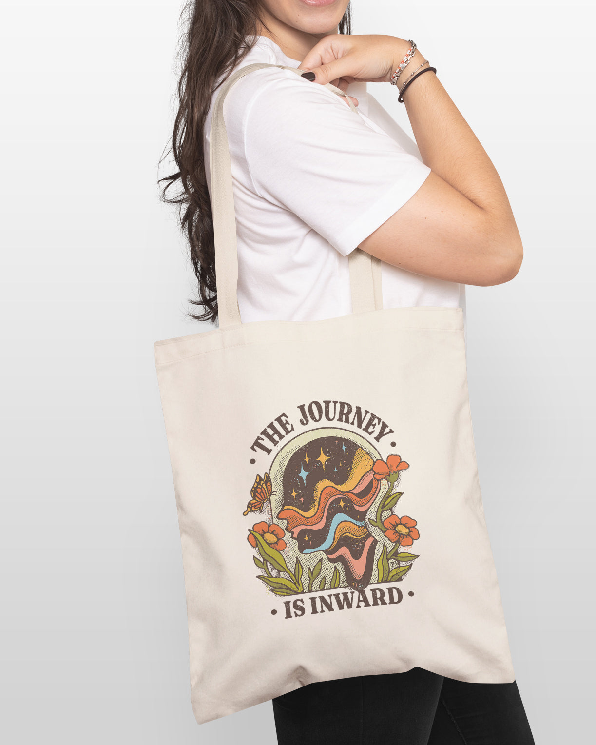 Inward Journey tote bag