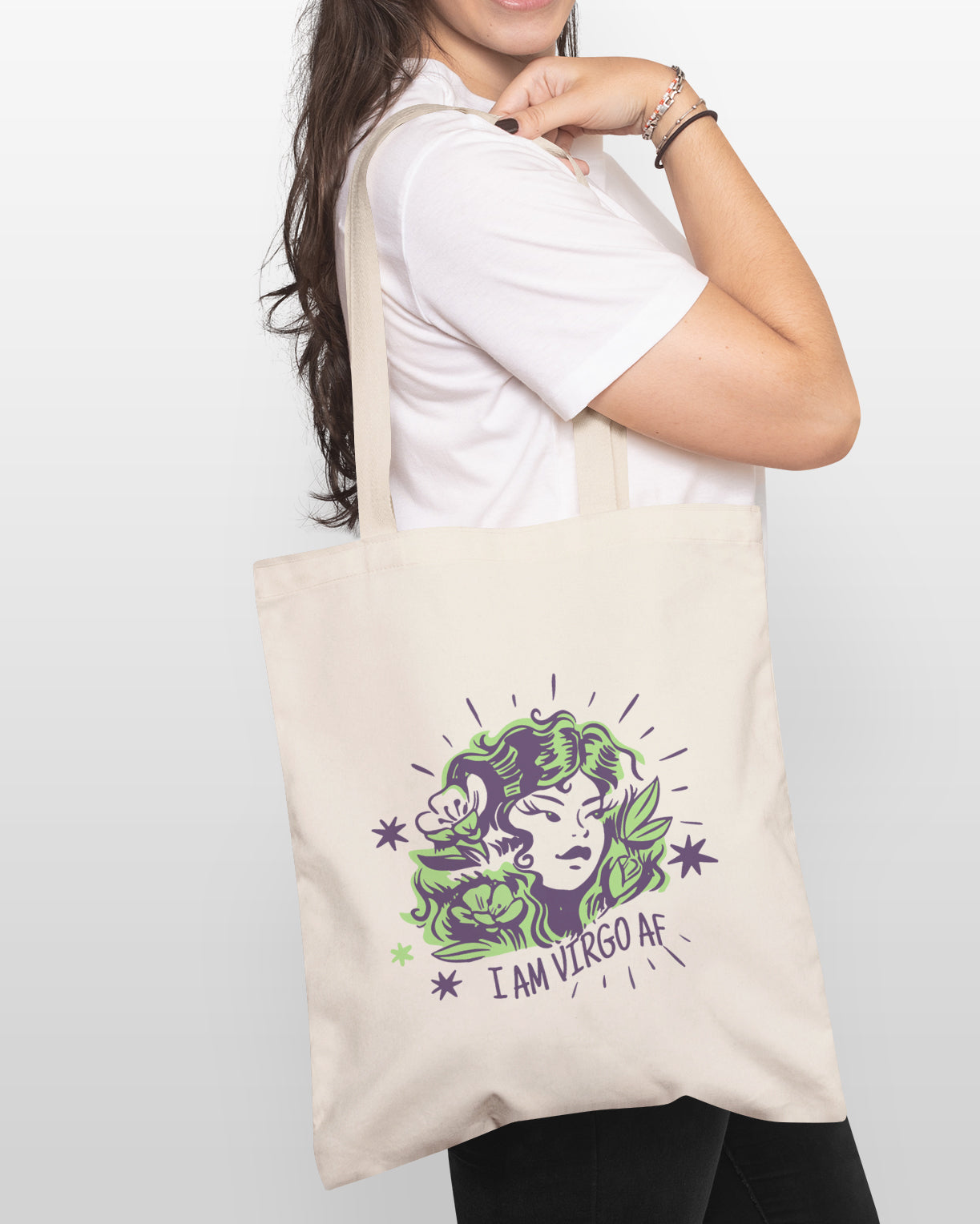 Virgo tote bag