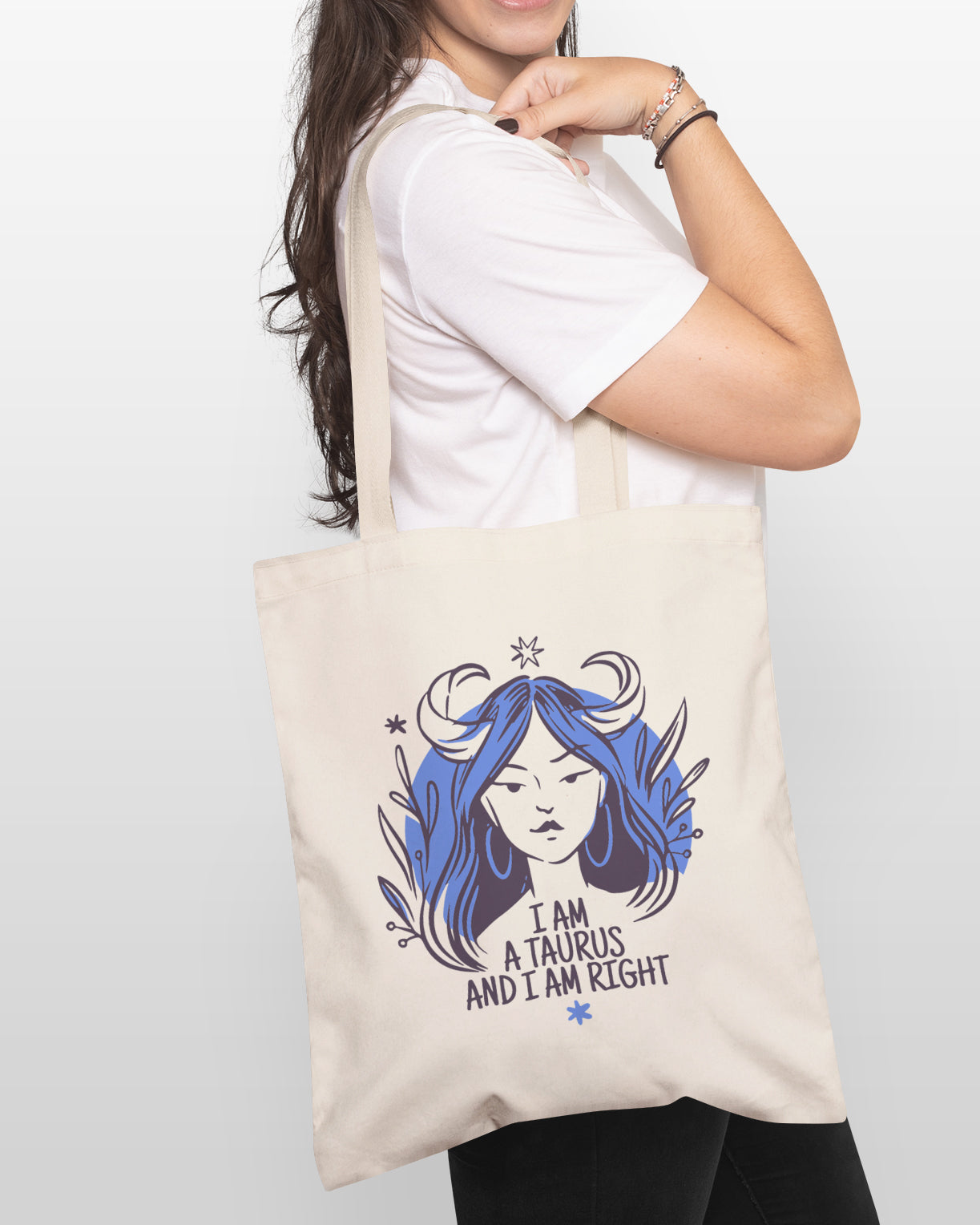 Taurus tote bag