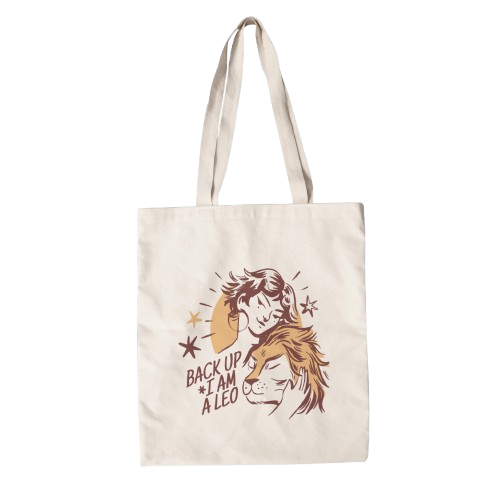 Leo tote bag