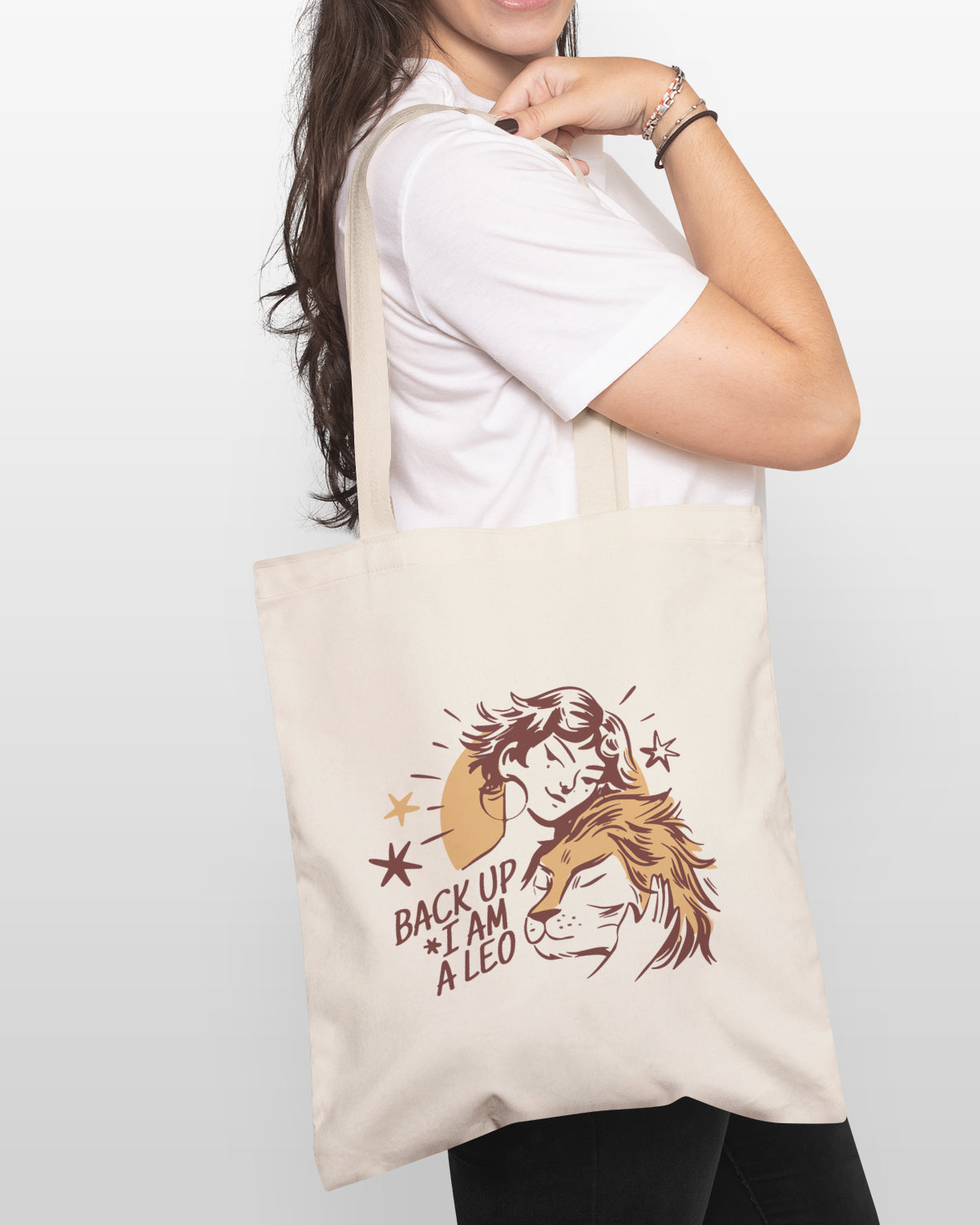Leo tote bag