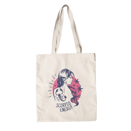 Scorpio tote bag