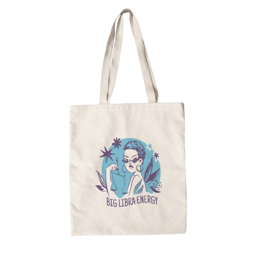Libra tote bag