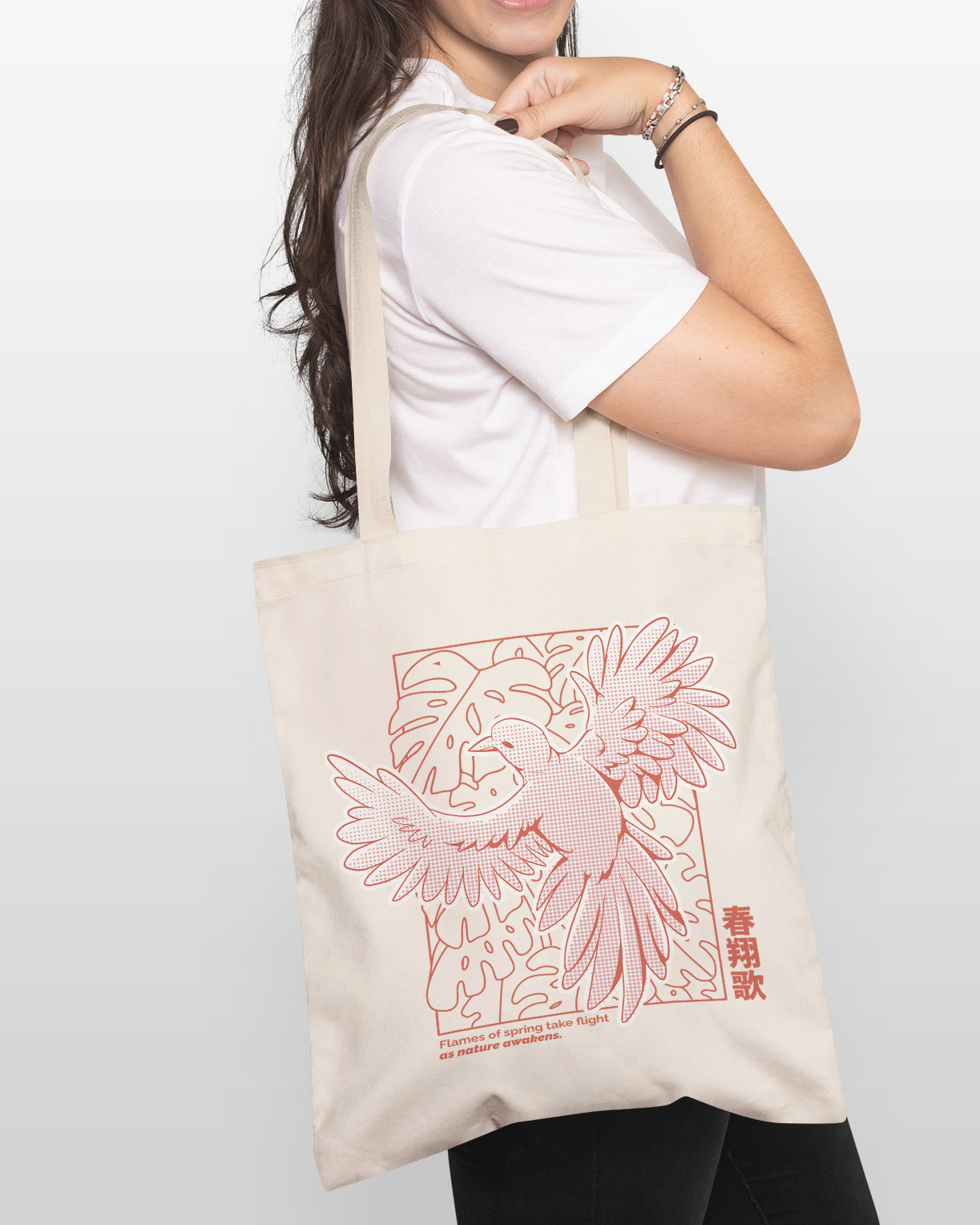 Free Bird tote bag