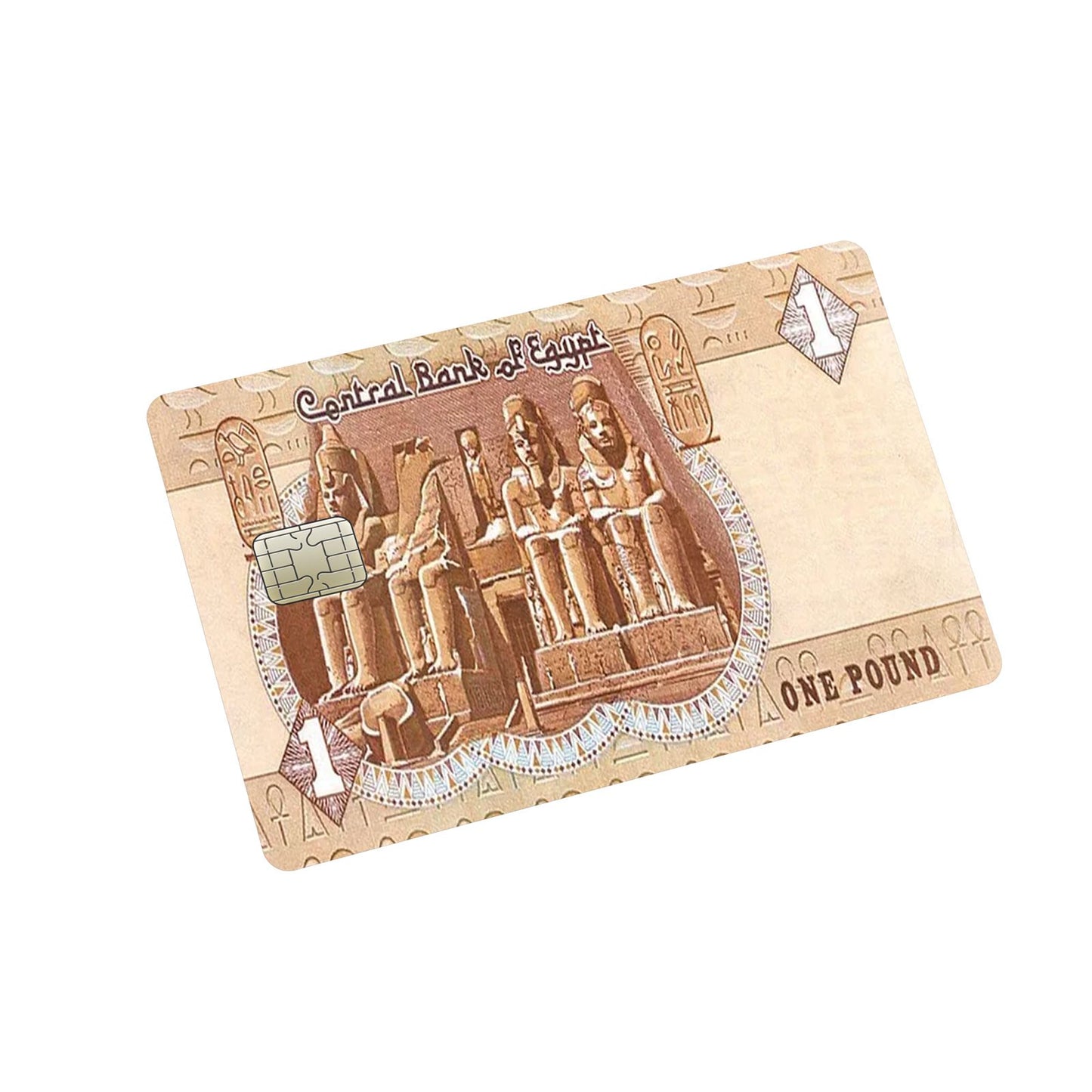 Egyptian Pounds Credit Card Sticker