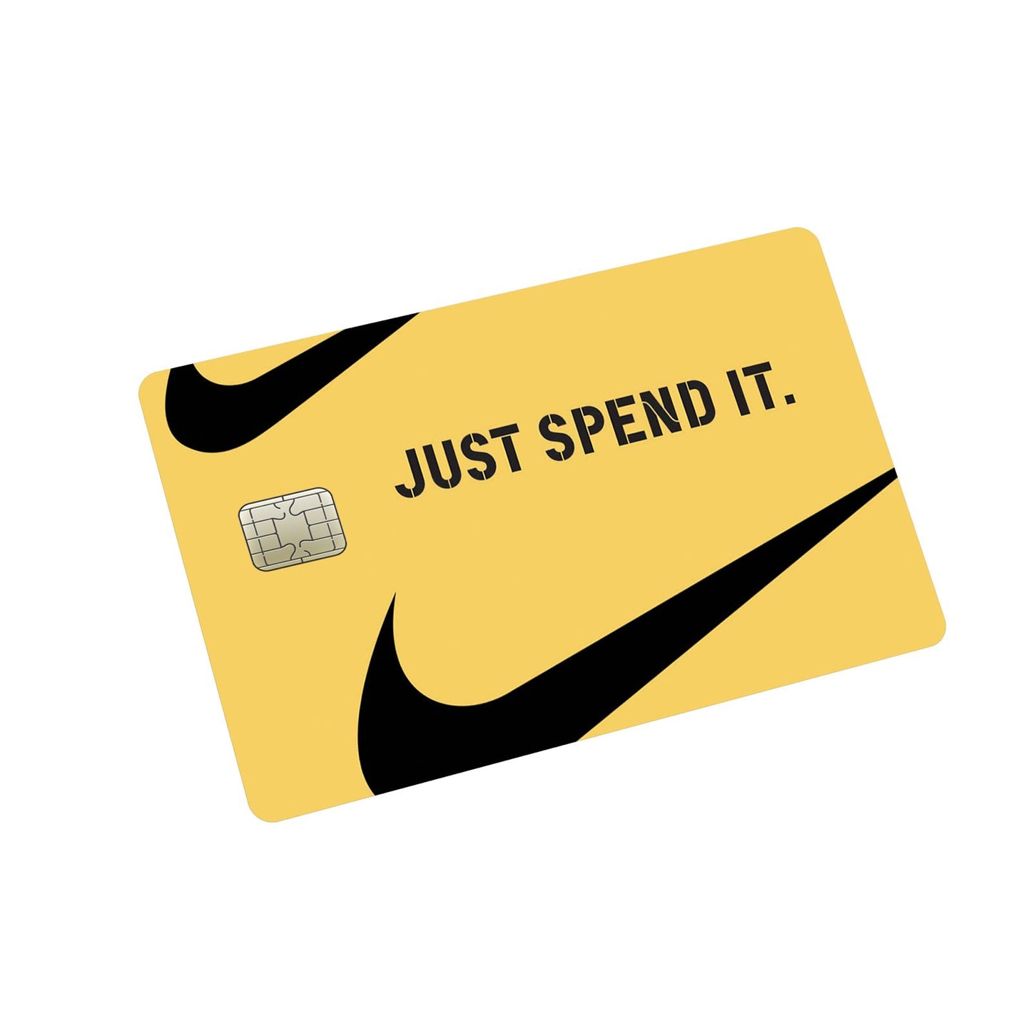 Just Spend it Credit Card Sticker
