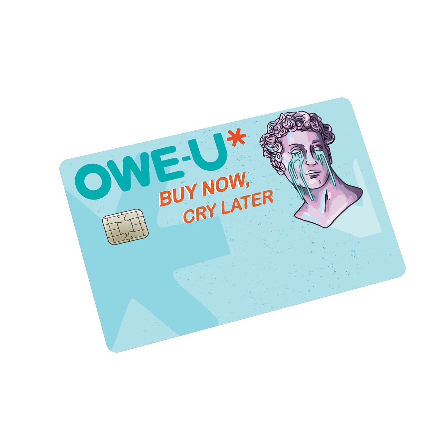 Buy Now Cry Later Credit Card Sticker
