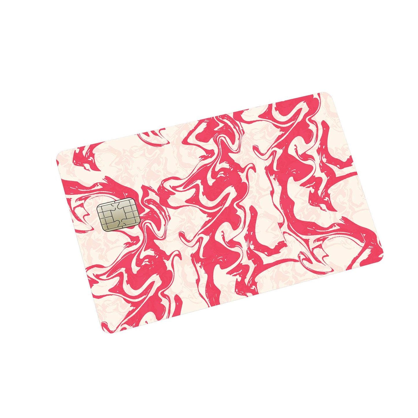 Pink Tye dye Credit Card Sticker