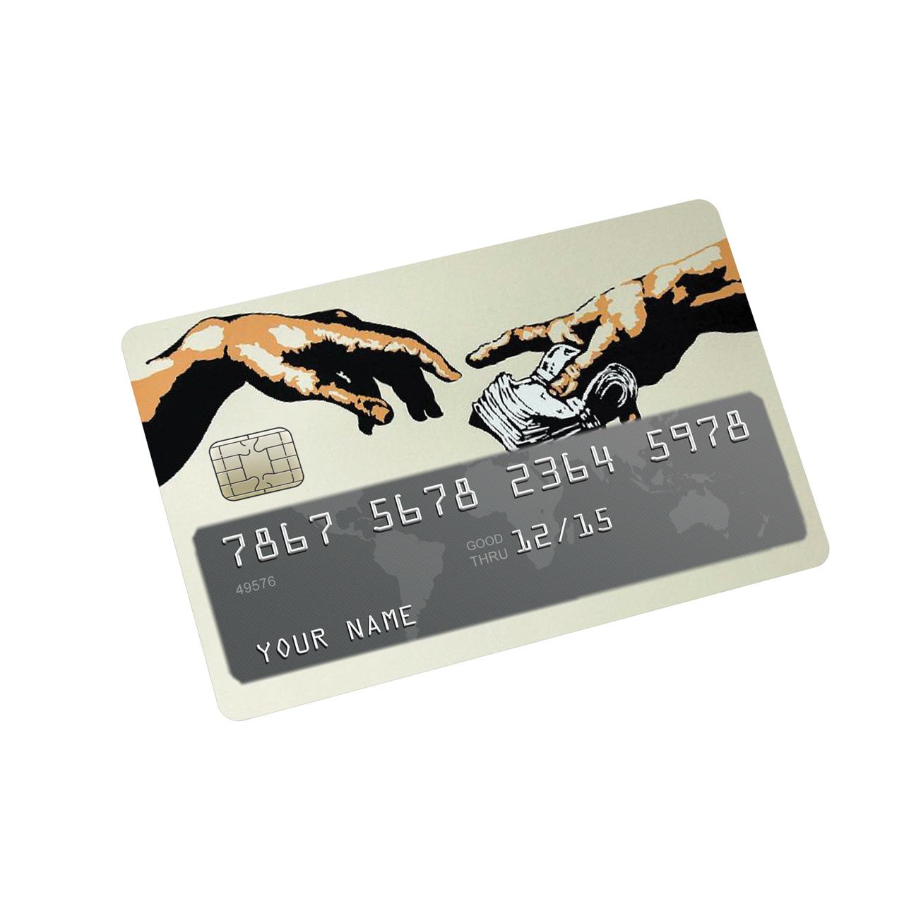 Give me My Money Credit Card Sticker