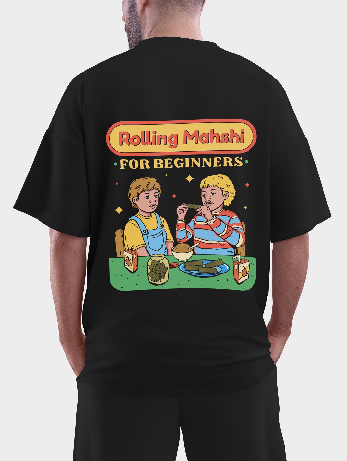 Rolling Mahshi Oversized T shirt