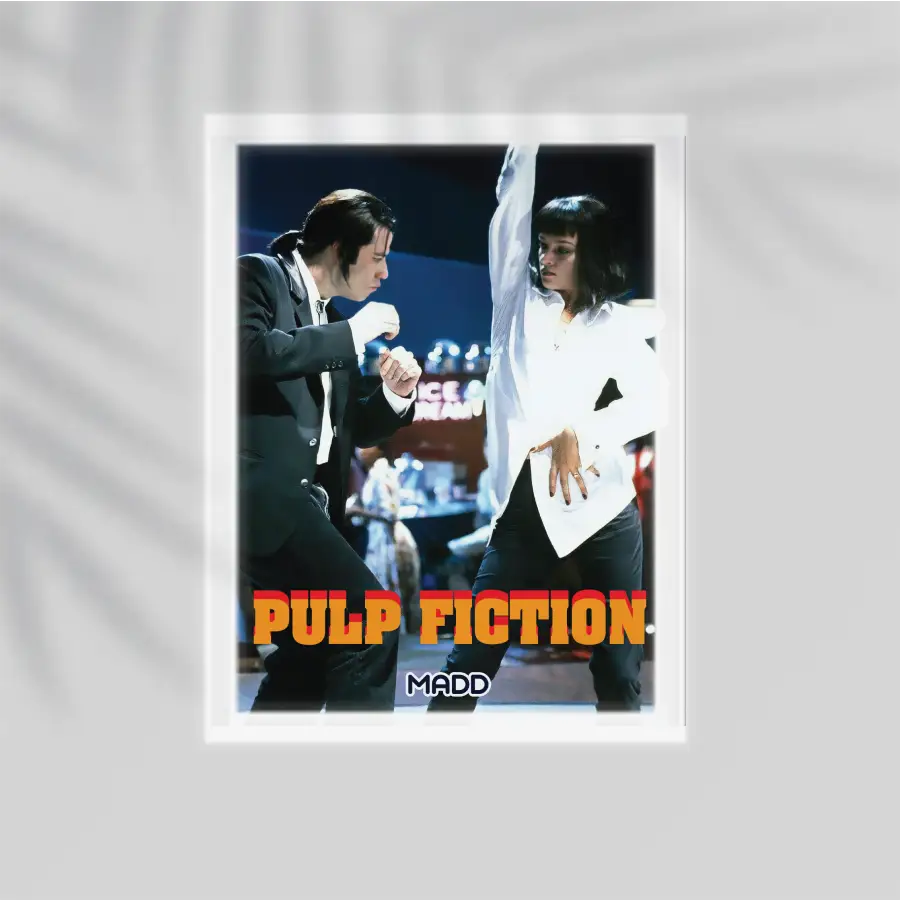Pulp Fiction Framed Poster