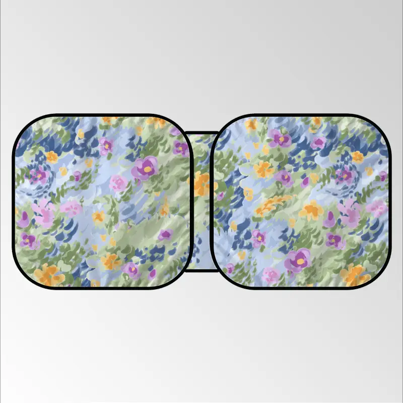 Soft & floral Car Sunshade