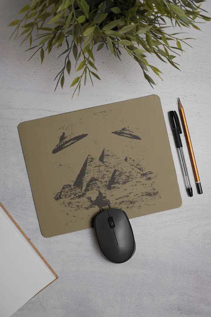 Pyramids UFO Mousepad