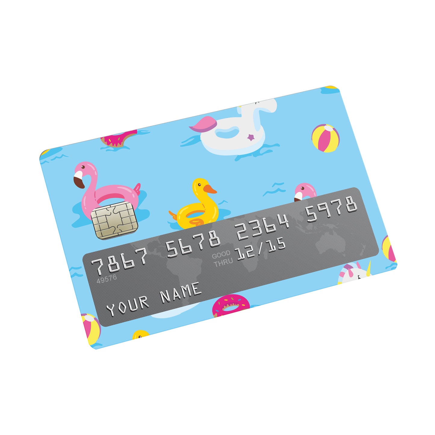Floaters Credit card Sticker