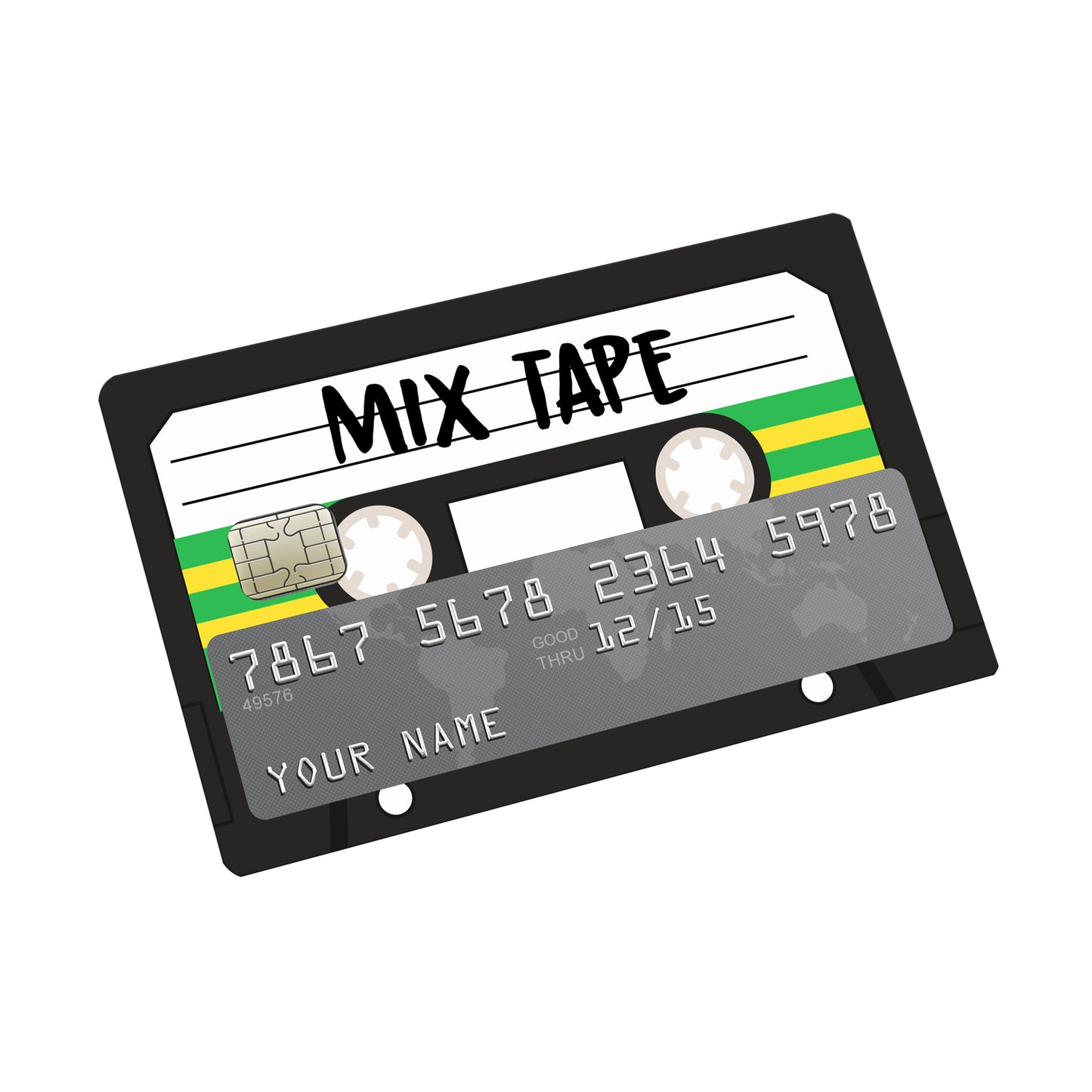 Mixtape Credit card Sticker