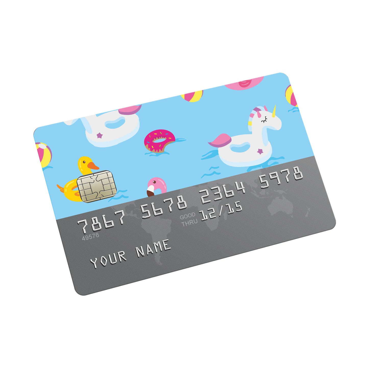 Floaters Credit card Sticker