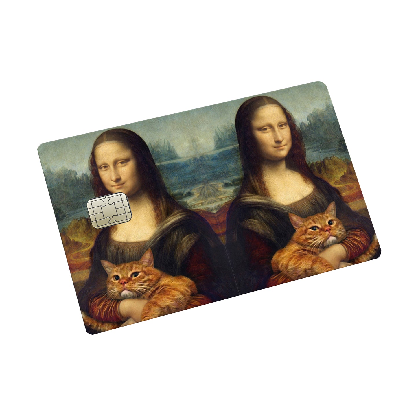 Mona Lisa Credit Card Sticker