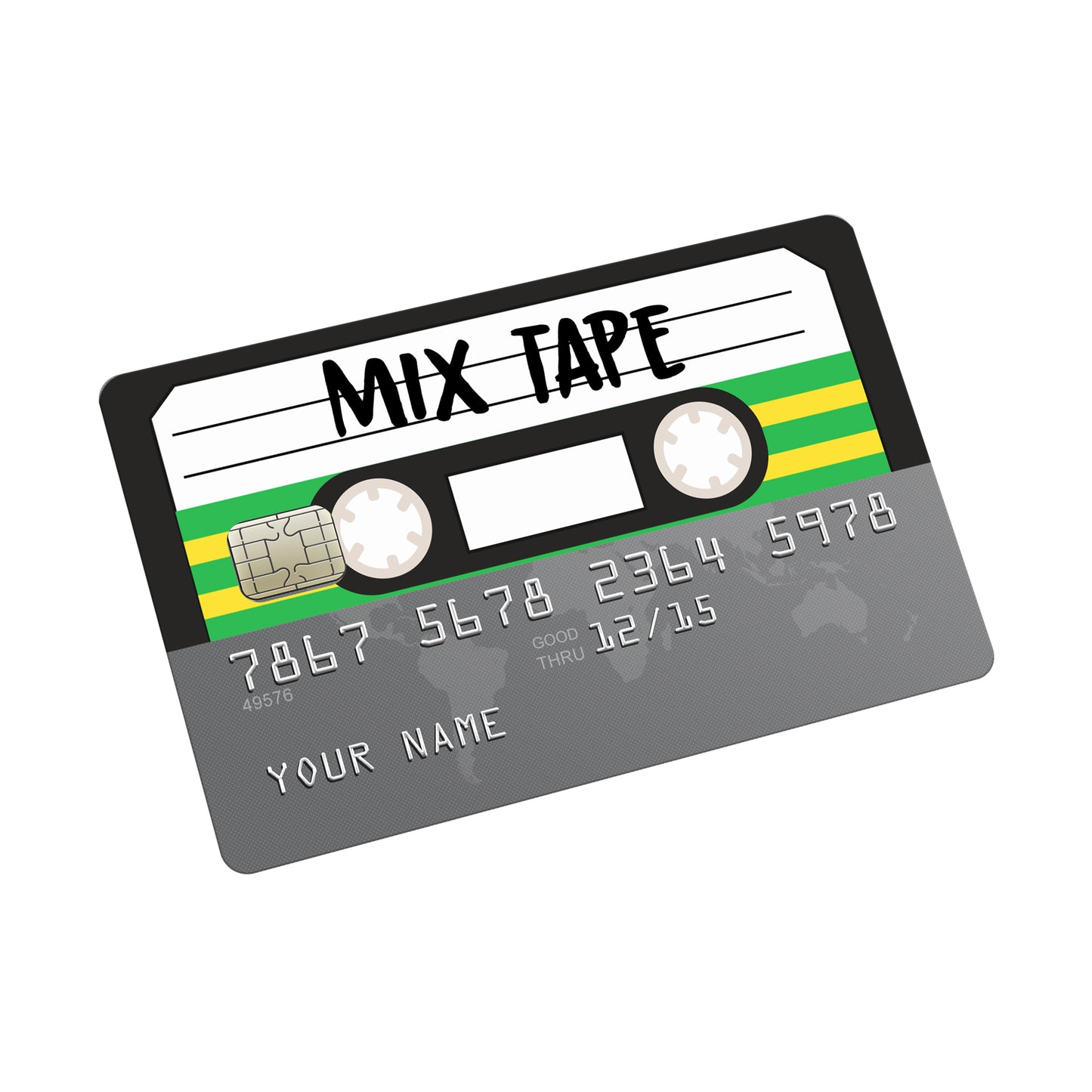 Mixtape Credit card Sticker