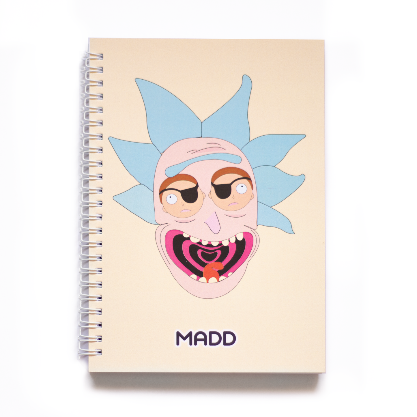 Rick Morty Eye Notebook
