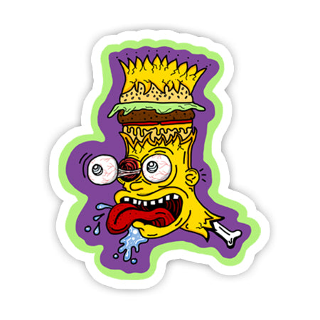 Mad Bart sticker