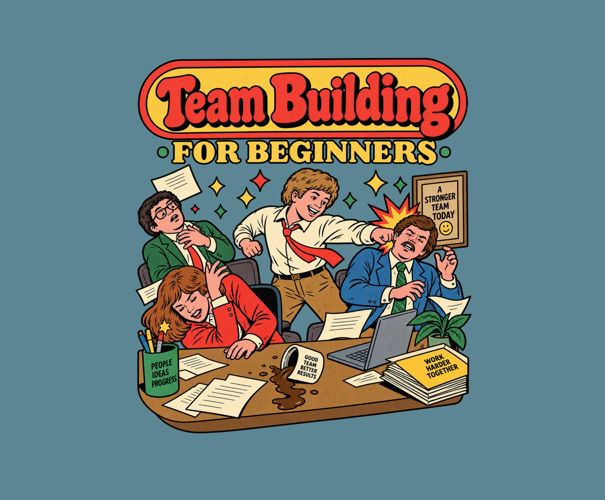 Team building for beginners Mousepad