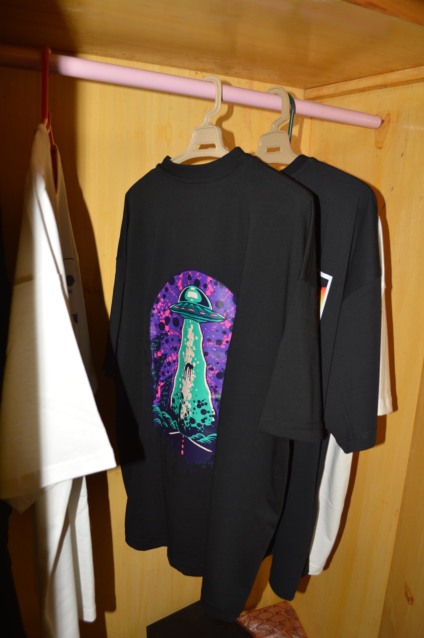 Alien Abduction Oversized T shirt