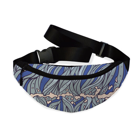 Beach waves Fanny pack