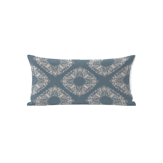 Saffron Waves Rectangular Cushion