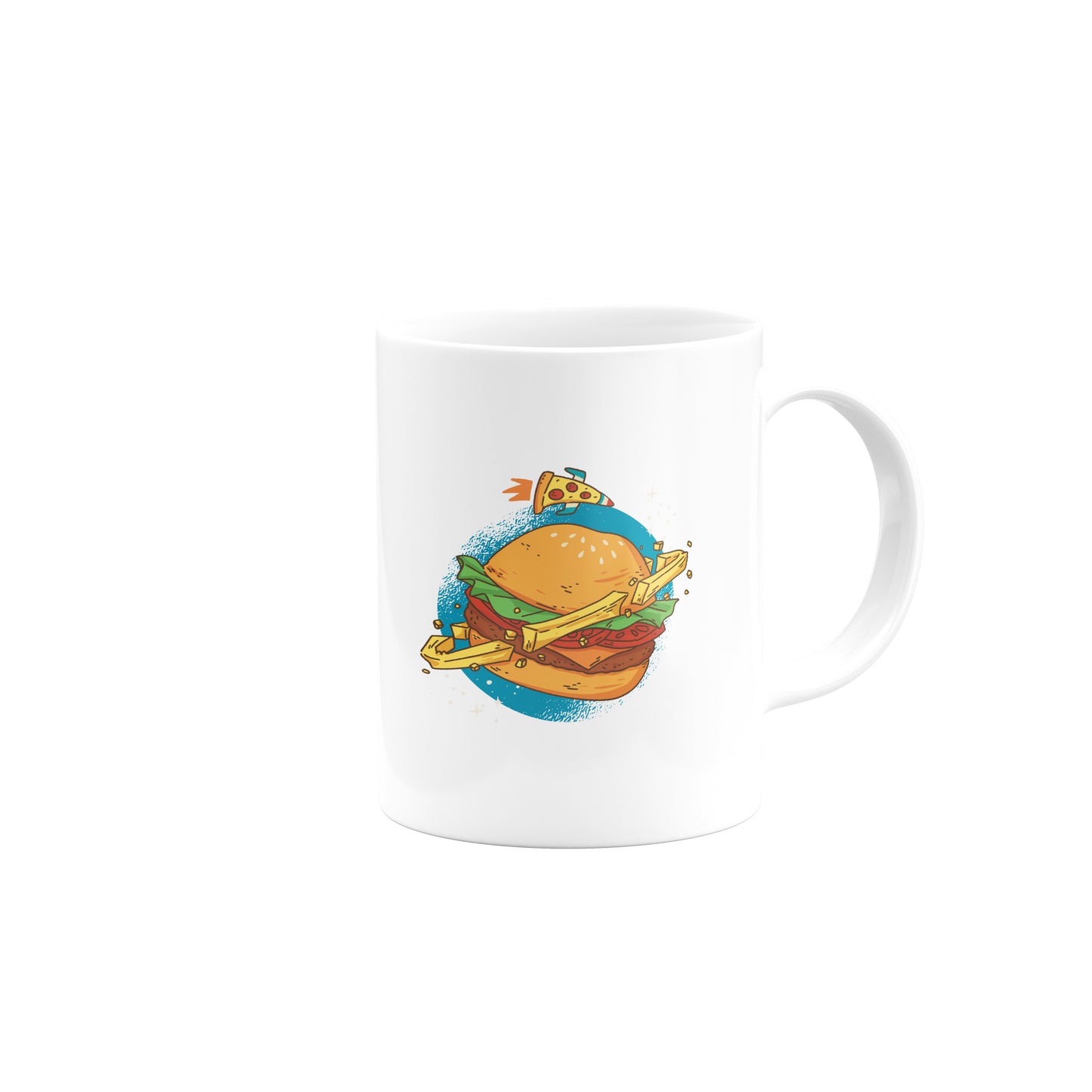 Burger planet Mug