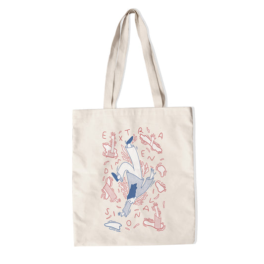 Extra Dimensional tote bag