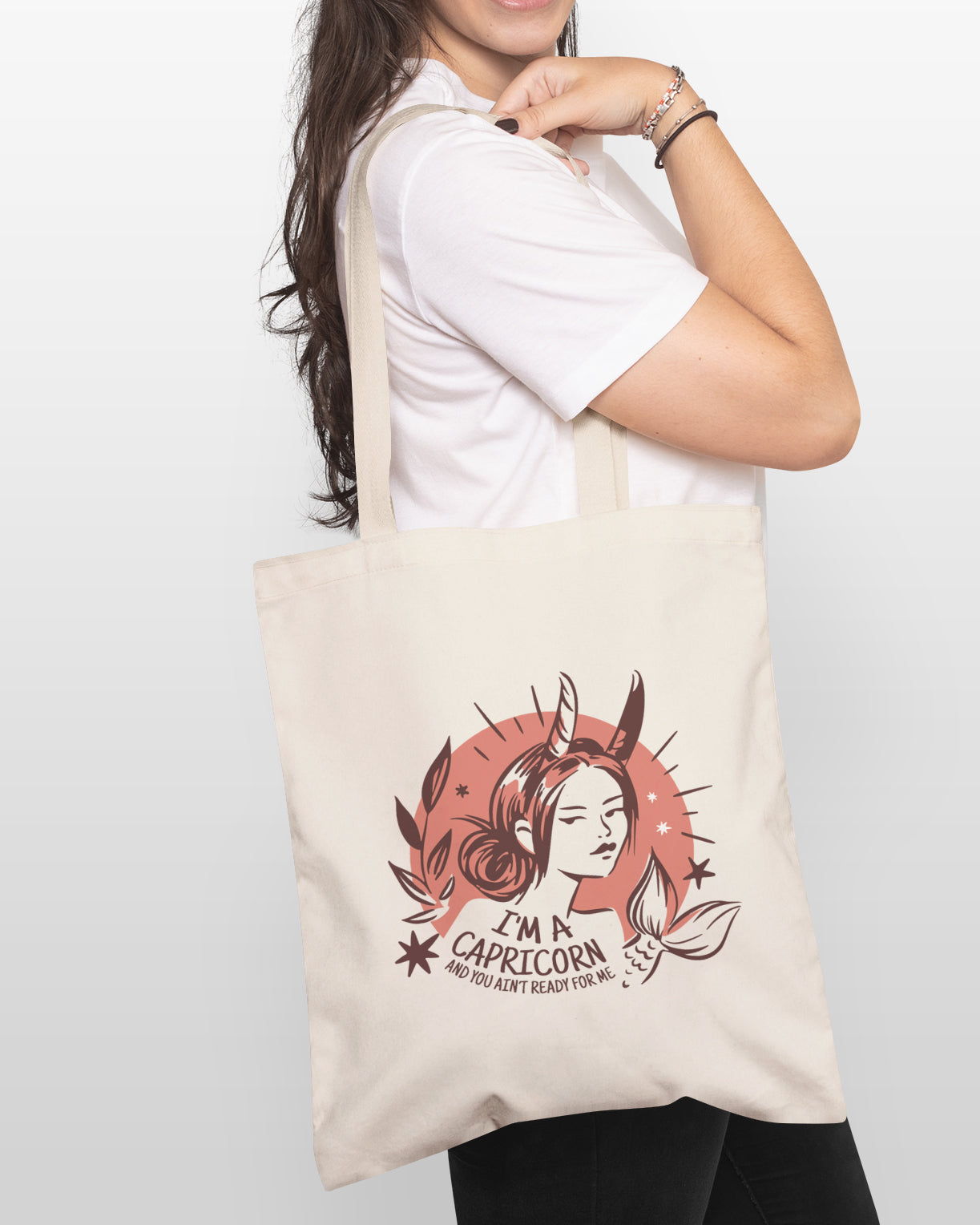 Capricorn tote bag