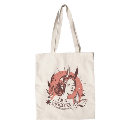 Capricorn tote bag