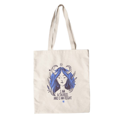 Taurus tote bag