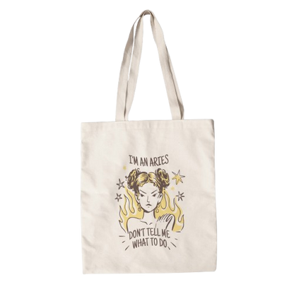 Aries tote bag