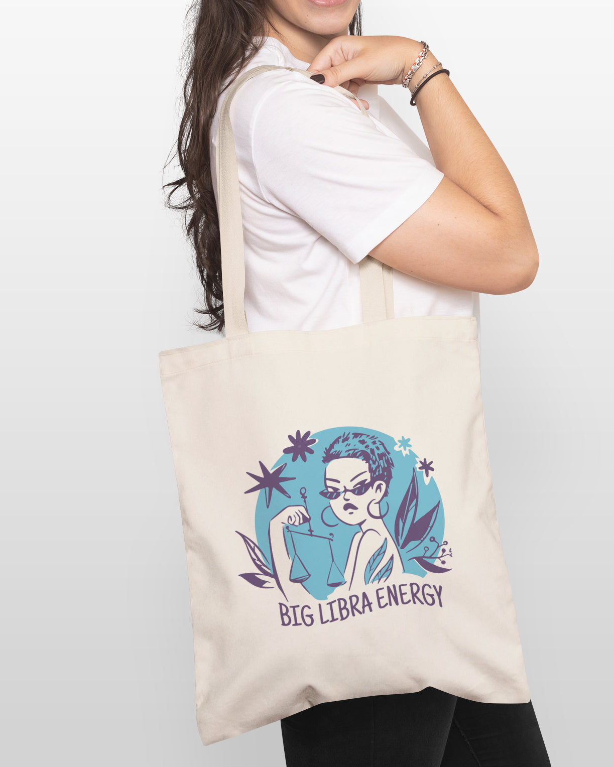 Libra tote bag