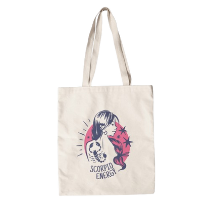 Scorpio tote bag